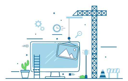 Cantiere in costruzione